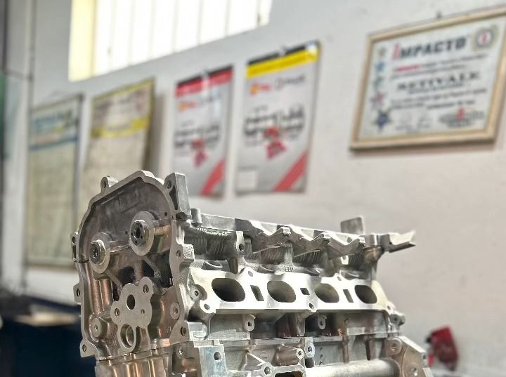 Motor do Hyundai HB20 montado